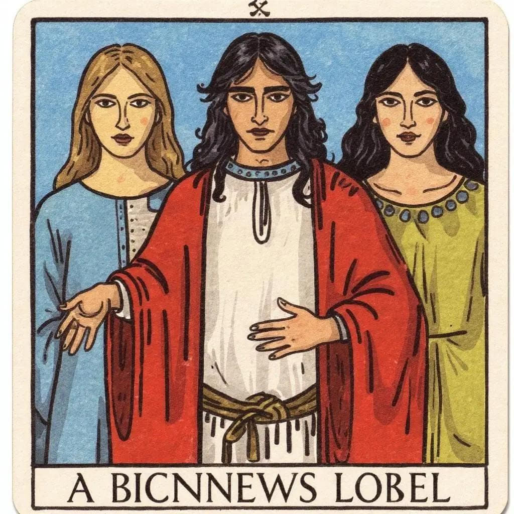 A visual representation of Tarot spreads for beginners including Three-Card Spread, Celtic Cross, and Past-Present-Future Spread.